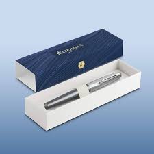 Waterman Emblème Deluxe Vulpen - Grijs met Chroom
