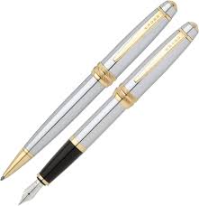 Cross AT0457-6MS Bailey Pen Set - Zwart & Goud Geschenkpakket