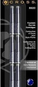 Cross 8920 Vulpen Inktpatronen - 6 Stuks Blauw
