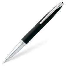 Cross ATX Vulpen - Basalt-Zwart met Inktpatronen en Geschenkdoos