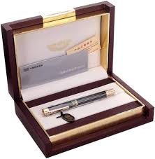Minimalistische Luxe Metalen Vulpen met Cadeauverpakking 0.5mm