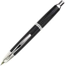 Pilot Namiki Vanishing Point Vulpen - Carbon met Chroomafwerking