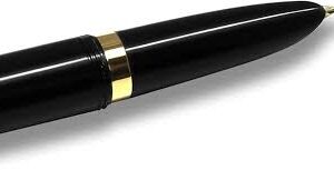 Parker 51 Deluxe Vulpen - Zwart met Gouden Accenten