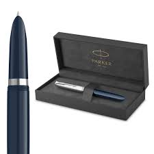 Parker 51 Vulpen - Middernachtblauw met Chromen Rand