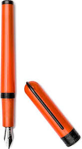 Pineider Metropolis Oranje Stalen Vulpen