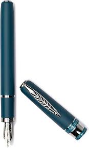 Pineider Alchemist Vulpen - 14 KT Penpunt - Kilauea Blauw