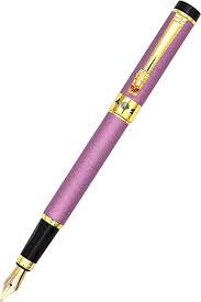 Gullor Retro Art Draak Clip Vulpen - Paars