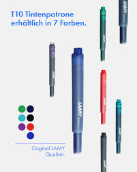 LAMY T10 3-delige Inktpatronen Set met Grote Voorraad