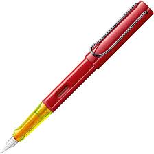 Lamy AL-star Glanzend Rood Vulpen met Ergonomische Greep