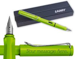 Lamy Safari Groene Vulpen - Cadeaubox - Gratis Graveren (Fijn)