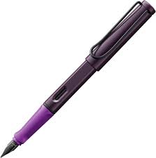 LAMY Safari Violet-Zwarte Bessen - Ergonomische Vulpen