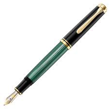 Pelikan Souverän M600 Vulpen Zwart-Groen