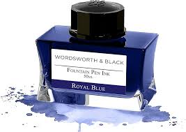 Wordsworth & Black Vulpennen Inktpot - Luxe Blauw 50 ml