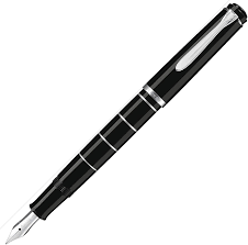 Pelikan M215 Vulpen Zwart/Ringen