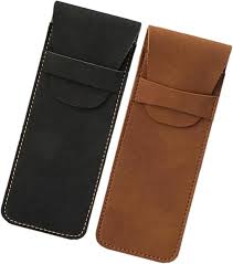 TEHAUX 2-in-1 Lederen Etui voor Vulpen - Pennenhouder met Bescherming
