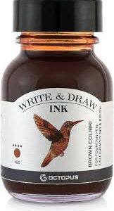 Octopus Fluids 480 Bruine Kalligrafie-inkt - Waterdicht en Lichtecht