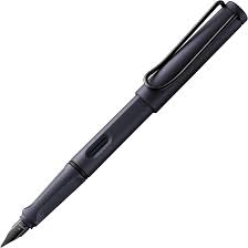 LAMY Safari Zwart - Ergonomische Vulpen met Gepolijst Design