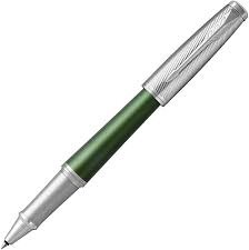 Parker Urban Rollerbalpen - Premium Groen met Zwarte Fijne Punt