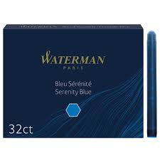 Waterman Lange Uitwasbare Inktpatronen