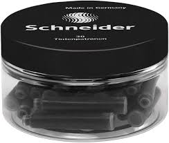Schneider Inktcartridges voor Vulpen - 30 Stuks - Zwart