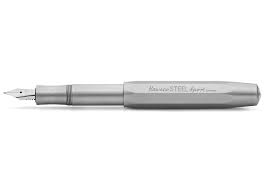 Kaweco Steel Sport Vulpen M - Roestvrij Staal