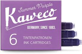Kaweco Inktpatronen Zomer Paars - 6 Stuks