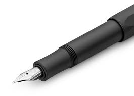 Kaweco AL SPORT Zwarte Vulpen - Premium Aluminium met Stalen Veer