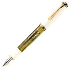 Pelikan Souverän M400 Vulpen - Schildpad-Wit