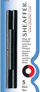 Sheaffer Classic Zwarte Inktpatronen (5 stuks)