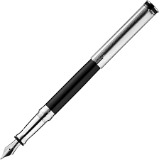 Waldmann Edelfeder Vulpen - Zwarte Lak