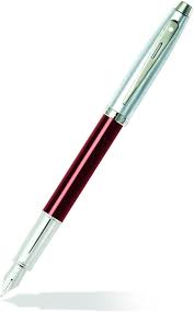 Sheaffer 100 Vulpen - Rood met Chroom