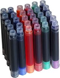 30 Stuks Jinhao Vulpen Inktpatronen - 6 Kleuren Set