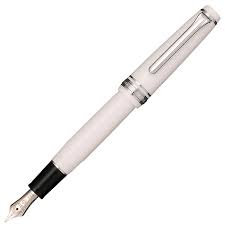 Sailor Vulpen Professional Gear Slim Zilver Wit 11-1222-210 Fijn